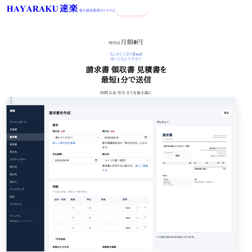 速楽HAYARAKU