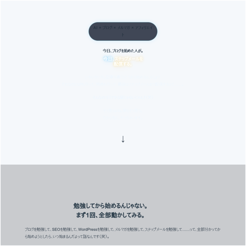 できた！AIブログ