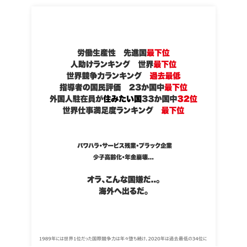 日本脱出プログラム　ゼロから海外移住する方法