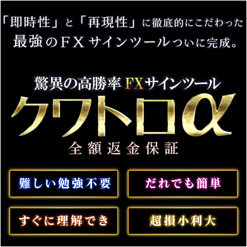 FXサインツール「クワトロアルファ」